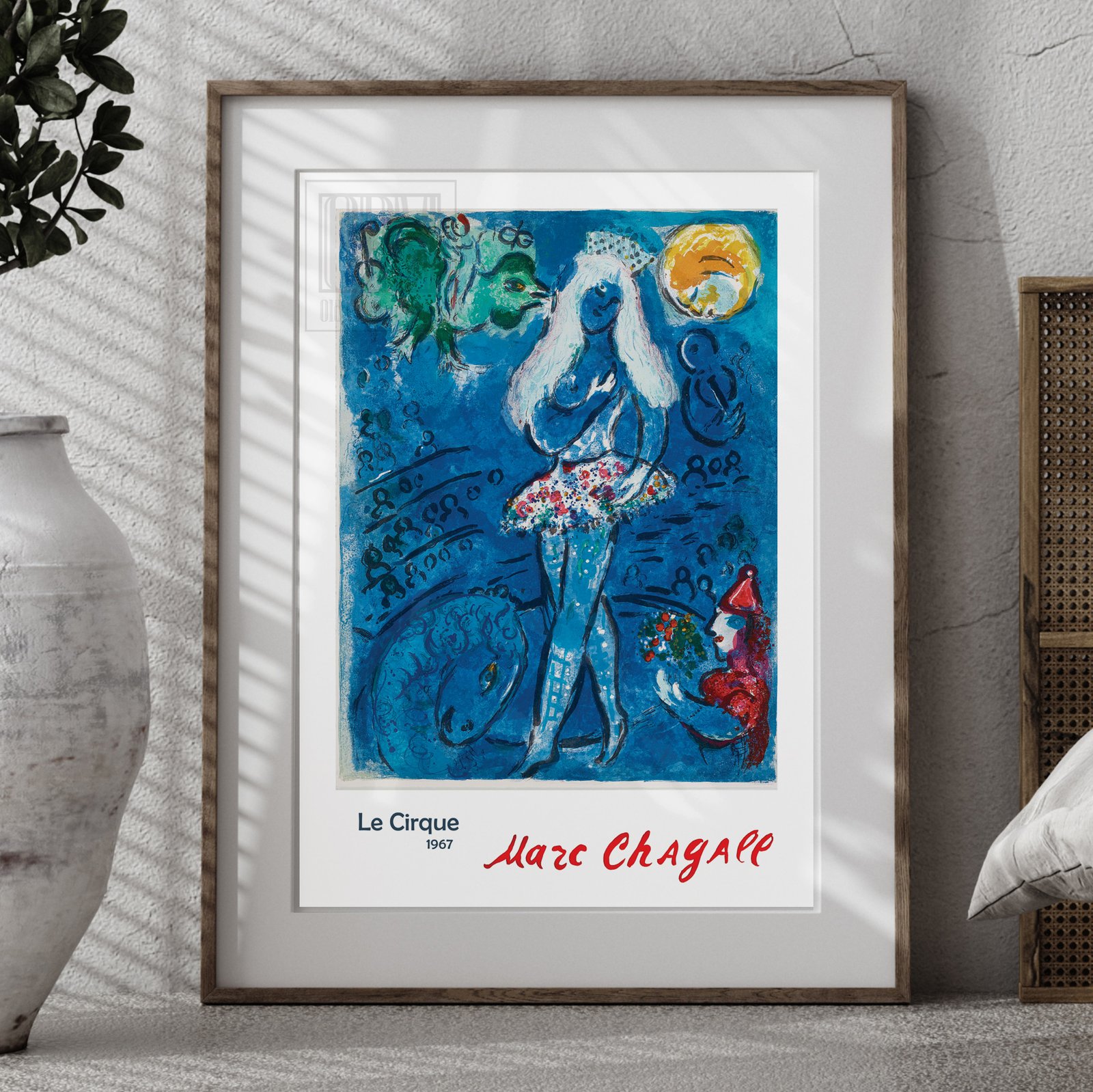 Marc Chagall | Le Cirque (The Circus) #17 | 1967 | Reproduction